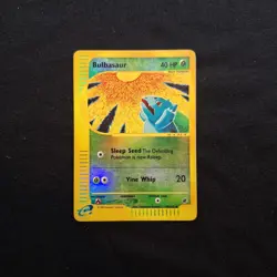 Expedition Bulbasaur 95 Reverse Holo Komiya Pokemon Vintage HP DMG - Image 1