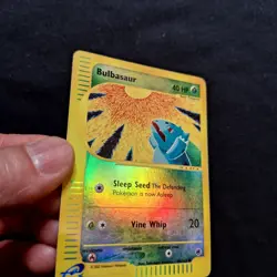 Expedition Bulbasaur 95 Reverse Holo Komiya Pokemon Vintage HP DMG - Image 3