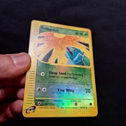 Expedition Bulbasaur 95 Reverse Holo Komiya Pokemon Vintage HP DMG - Image 4