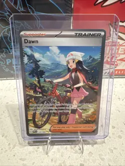 Pokemon Dawn 129/094 Phantasmal Flames Holo SIR Full Art Trainer - Image 1