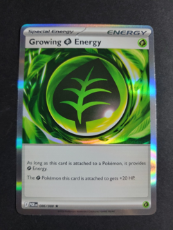 Growing Grass Energy (Holo) 086/088 Rare Pokemon Perfect Order - Image 1