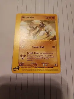 Hitmonlee 81/165 Uncommon Expedition Base Set Pokemon LP - Image 2
