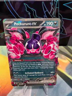 Pecharunt ex - 039/064 - Double Rare - Shrouded Fable - Holo - NM/M - SFA - Image 1