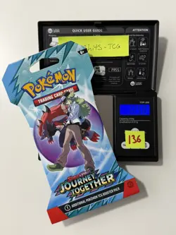 (HEAVY)🔥32.50g Pokemon TCG Journey Together Sleeved Booster Pack Factory Sealed - Image 1