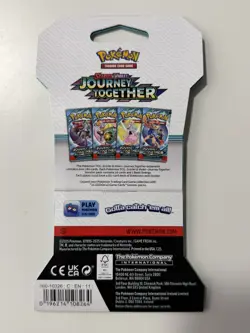 (HEAVY)🔥32.50g Pokemon TCG Journey Together Sleeved Booster Pack Factory Sealed - Image 3