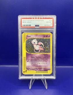 2002 Pokemon Mew Holo Expedition #19/165 PSA 6 English Graded - Image 1