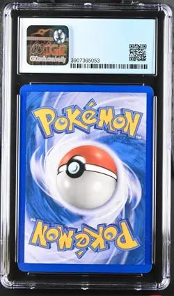 2005 Pokemon Ex Delta Species Poochyena Reverse Foil Cgc 8.5 (very Clean) - Image 2