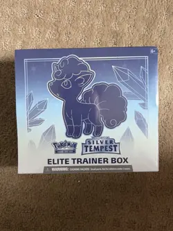 Silver Tempest Elite Trainer Box Pokemon Sword & Shield ETB Factory Sealed - Image 1