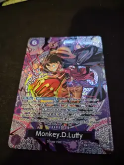 ONE PIECE OP-15 Adventure on KAMI's Island ST26-005 SP Monkey D. Luffy ENGLISH - Image 1