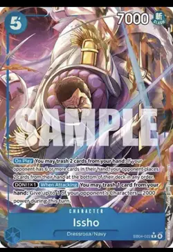 One Piece TCG Issho Card EB04-022 English Edition Alt Art - Image 1