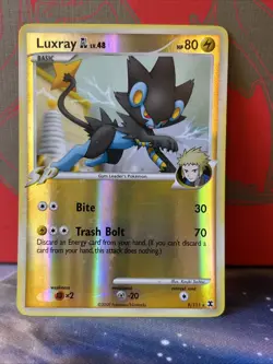 Pokemon TCG Luxray GL 9/111 Rising Rivals Reverse Holo Card 2009 - Image 1