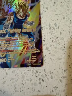 Bandai Dragon Ball Super Card Game SD22 Foil Leader Lot SS Vegeta SD22-01 SLR &… - Image 3