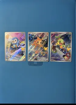 Pokemon TCG Promo Holo Lot - Piplup, Chimchar, Turtwig - 3 Cards - Image 1