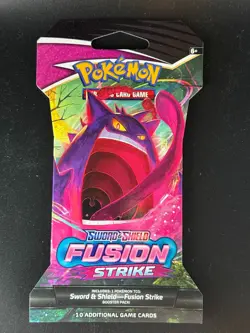 Pokemon Card - Fusion Strike - Sword & Shield - 10 Card Booster Pack New - Image 1