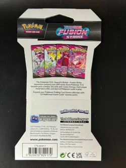 Pokemon Card - Fusion Strike - Sword & Shield - 10 Card Booster Pack New - Image 5