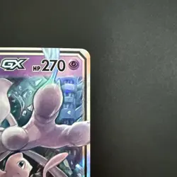 Mewtwo and Mew GX 29/94 Miracle Twins Pokemon Card NM - Image 3