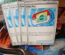 Pokemon TCG - Pokepad Trainer Card x4 081/088 - Perfect Order - Image 1