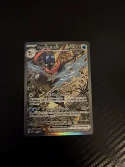 Greninja ex 132 Pokemon Scarlet & Violet Black Star Promo Card Nm/M - Image 1
