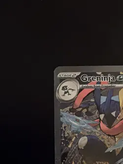 Greninja ex 132 Pokemon Scarlet & Violet Black Star Promo Card Nm/M - Image 3