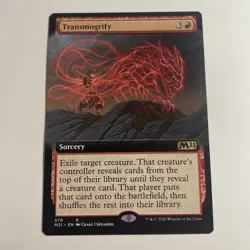 Transmogrify - Core Set 2021 - Magic the Gathering - MTG - Image 1