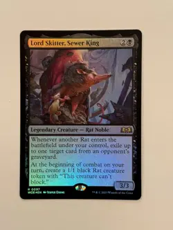Lord Skitter, Sewer King WOE 97 Foil - Image 1