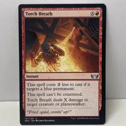 Torch Breath (127) Streets Of New Capenna SNC MTG Magic The Gathering - Image 1