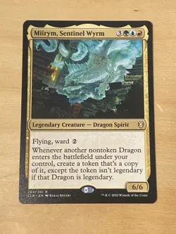 Miirym, Sentinel Wyrm CLB: Battle for Baldur's Gate NM MTG - Image 1