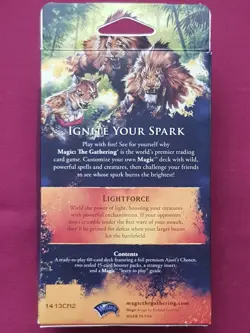 Magic The Gathering 2014 CORE SET M14 LIGHTFORCE INTRO PACK New Sealed MTG - Image 2