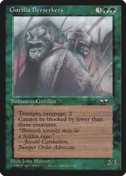 Gorilla Berserkers (Closed Mouth) - Alliances (ALL) - Image 1