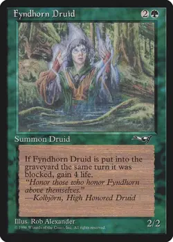 Fyndhorn Druid (Facing Right) - Alliances (ALL) - Image 1