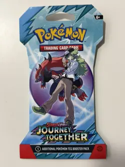 (HEAVY)🔥32.49g Pokemon TCG Journey Together Sleeved Booster Pack Factory Sealed - Image 2