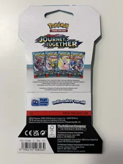 (HEAVY)🔥32.49g Pokemon TCG Journey Together Sleeved Booster Pack Factory Sealed - Image 3