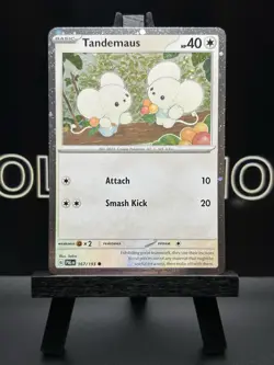Tandemaus 167/193 S&V Paldea Evolved Cosmos Holo Promo Pokemon Card TCG 2023 NM - Image 2