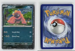 Maschiff #142/193 Cosmos Holo Promo Pokemon TCG NM - Image 3