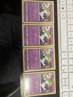 4x Pokemon TCG Ralts 067/195 - Sword & Shield Silver Tempest SIT Playset Common - Image 1