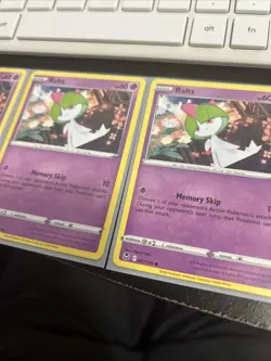 4x Pokemon TCG Ralts 067/195 - Sword & Shield Silver Tempest SIT Playset Common - Image 3