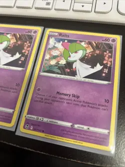 4x Pokemon TCG Ralts 067/195 - Sword & Shield Silver Tempest SIT Playset Common - Image 4