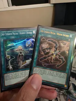 Yu-Gi-Oh! TCG Sky Striker Ace Kagari MP19 Engage Widow Anchor Hornet Drones - NM - Image 4