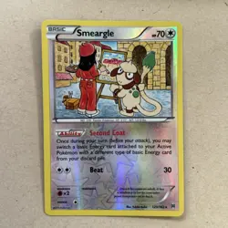 Smeargle 123/162 Rev Reverse Holo XY Breakthrough Pokemon NM - Image 1