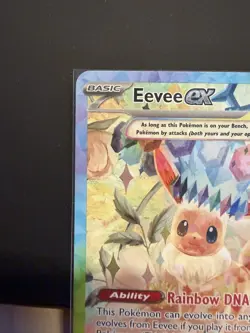 2025 Pokemon Prismatic Evolutions #167/131 Eevee ex - Image 3