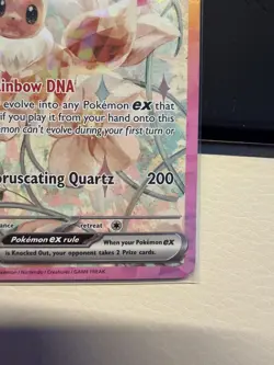 2025 Pokemon Prismatic Evolutions #167/131 Eevee ex - Image 4