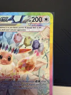 2025 Pokemon Prismatic Evolutions #167/131 Eevee ex - Image 5
