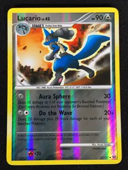 Pokemon Lucario 53/127 Reverse Foil (LP) - Image 1