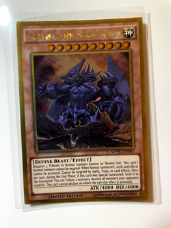 Yugioh Obelisk the Tormentor MVPC-EN001 GOLD Ultra Rare NM 🔥 | - Image 1
