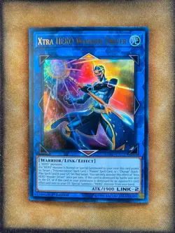 Yugioh Xtra HERO Wonder Driver LEHD-ENA37 Ultra Rare 1st Ed NM - Image 1
