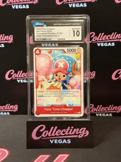 2025 One Piece Tony Tony Chopper P-101 Tournament Promos CGC 10 GEM MINT - Image 1