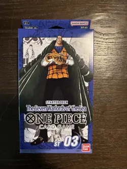 One Piece The Seven Warlords of the Sea ST-03 Starter Deck ENGLISH SEALED NEW 811039038427 - Image 1