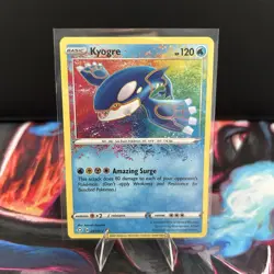 Pokemon TCG Kyogre Shining Fates Holo Card 021/072 Amazing Rare NM - Image 1