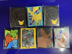 Lot Of 7 Pokemon TCG ETB Card Soft Penny Sleeves Sealed and 4 partial sets - Image 1