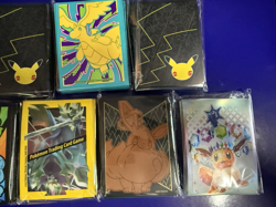 Lot Of 7 Pokemon TCG ETB Card Soft Penny Sleeves Sealed and 4 partial sets - Image 3